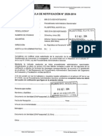 Resolución Subdirectoral No. 1692 2014 OEFA DFSAI SDI