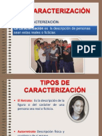 Formas Basicas La Caracterizacion