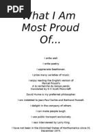 Download What I Am Most Proud of by Anthony St John SN24671064 doc pdf