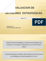 Tarea #1 Decisiones Estrategicas