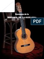 Resumen de La Historia de La Guitarra