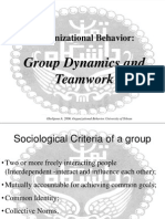  Groups Dynamics&Teamwork