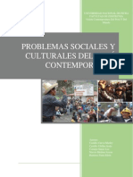 PROBLEMAS SOCIALES Y CULTURALES DEL PERÚ CONTEMPORANEO