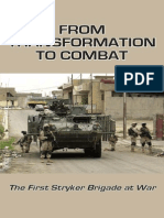 Stryker BCT Transformation to Combat