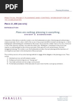 Download In House Project Planning Workshop by parallel project training SN24672470 doc pdf