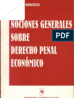 Nociones Generales Sobre Derecho Penal Economico - Ventura Gonzalez