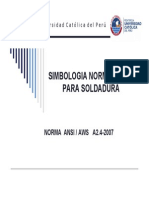 TEMA 3.1 Simbologia de Uniones Soldadadas - NORMA ANSI AWS PDF