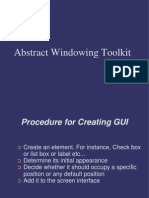 Abstract Windowing Toolkit