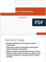 Sesi 02 03 Induksi Matematika