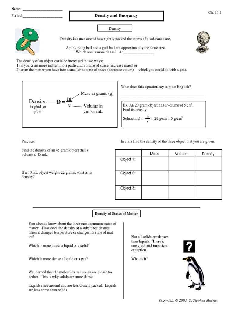 Chap17no1 Buoyancy Density