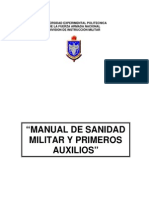 Manual Sanidad Militar y Primeros Auxilios