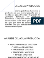 Analisis Del Agua Producida