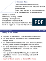 Classical Theory of Interest Rate