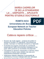 Galiucu 2013 - De La Standarde La Dispozitii Prof Iucu