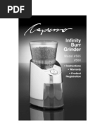 Download Capresso Infinity Grinder by Tom SN24674540 doc pdf