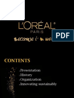 Presentation L'oréal