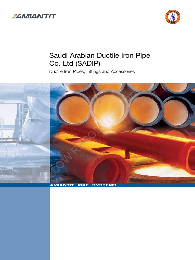 Final Sadip Ductile Irodc Pipen Pipe FINAL LR WS HIDD | PDF | Business ...