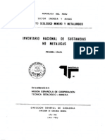 Boletin #005 - Inventario Nacional de Sustancias Metalicas - Etapa I PDF