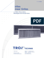 Trox-Linear Grilles TRS-R and K