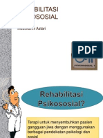 Rehabilitasi Psikososial