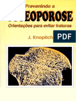 Livro - Prevenindo a Osteoporose KNOPLICH