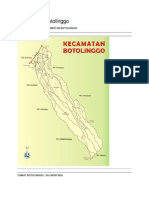 Peta Administratif Kecamatan Botolinggo dan Curahdami