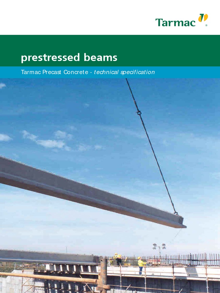Precast Prestressed Beam Specifications | PDF | Precast Concrete ...