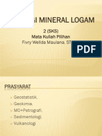 Geologi Mineral Logam