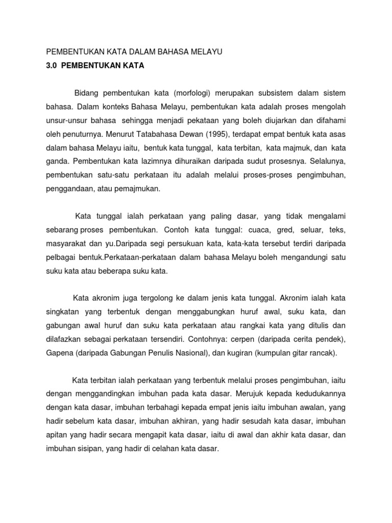 Contoh Awalan Cerpen Mind Books