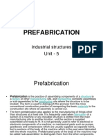 Prefabrication: Industrial Structures Unit - 5