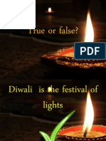 Diwali Presentation True or False