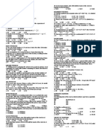 ALGEBRA & QUADRATIC EQUATION PROBLEMS