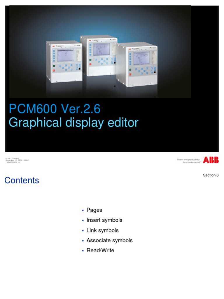 PCM600 Graphical Display Editor Guide | PDF | Computers