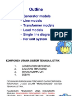 Model dan rangkaian pengganti sistem tenaga listrik