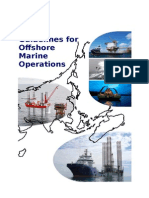 Guidelines For Offshore Marine Operations