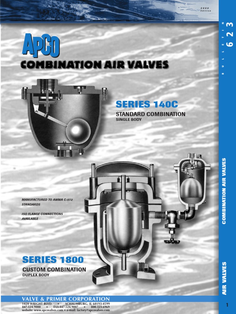 Combination Air Valves Valve Pump