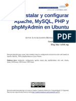 Instalar Y Configurar Apache, Mysql, PHP Y Phpmyadmin en Ubuntu