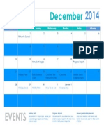 Dec Calendar For Website