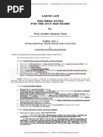 Download Pre-week Notes on Labor Law for 2014 Bar Exams by Giness Marie Geronimo Rosales SN246789347 doc pdf
