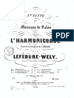 Lefebure Suite de Morceaux de Salon Pour L'harmonicorde, Op.104