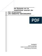 El Rol Del EStado en La RSE - Camilo L Burian