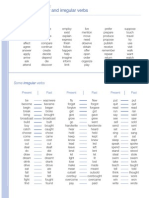 Verb Sheet PDF