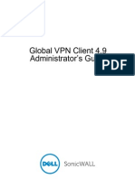 SonicWALL Global VPN Client 4.9 Administrators Guide