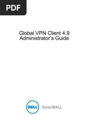 Dell sonicwall global vpn client mac