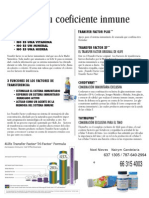 Transfer Factor Eleva Coeficiente Inmune