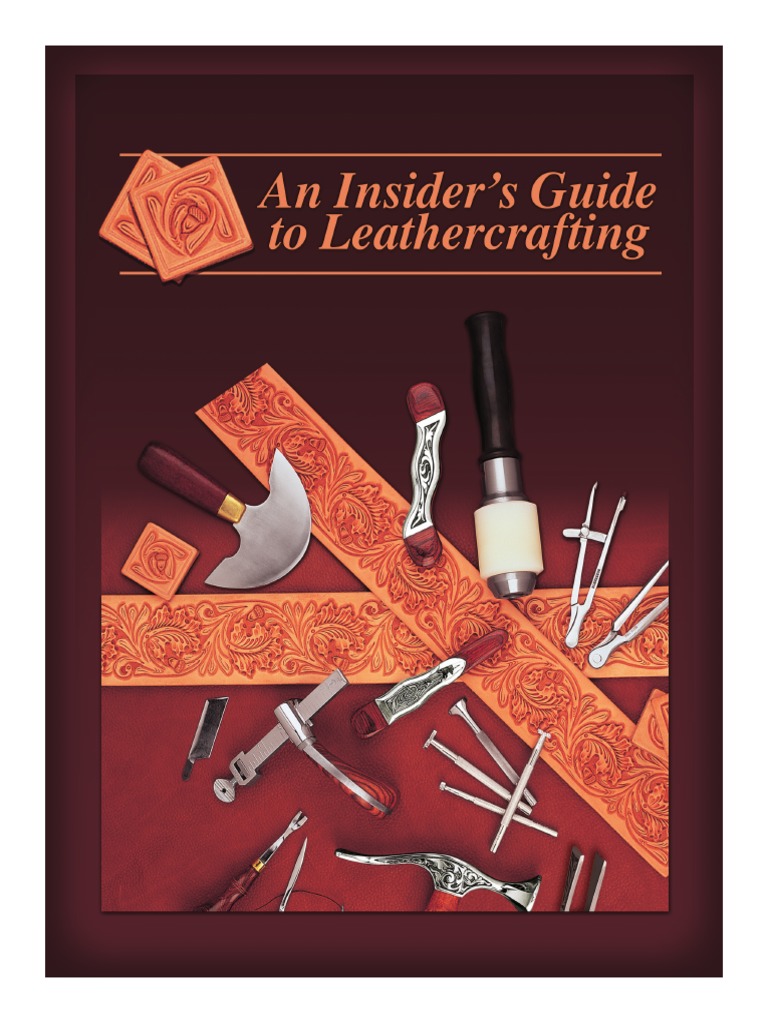 An Insiders Guide To Leathercrafting PDF Leather Clothing