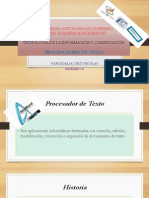 Procesador de Texto