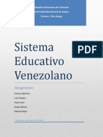 Sistema Educativo Venezolano