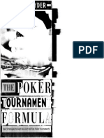 The Poker Tournament Formula by Arnold Snyder