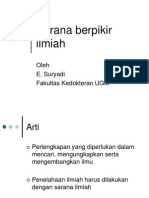 Sarana berpikir ilmiah